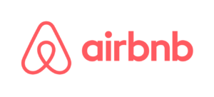 airbnb logotipas