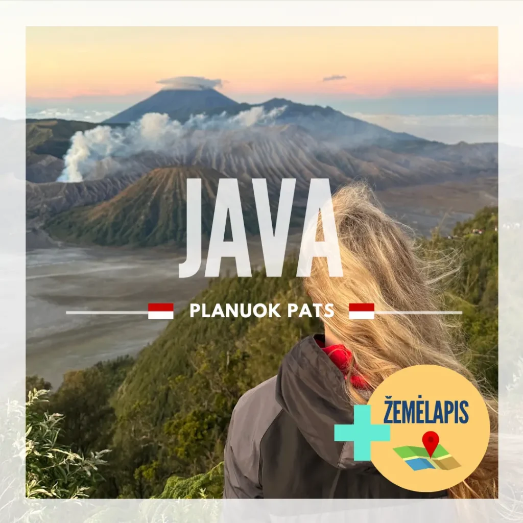 Javos gidas + Javos žemėlapis