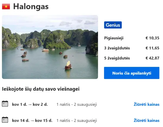 kaip sutaupyti užsakinėjant viešbučius