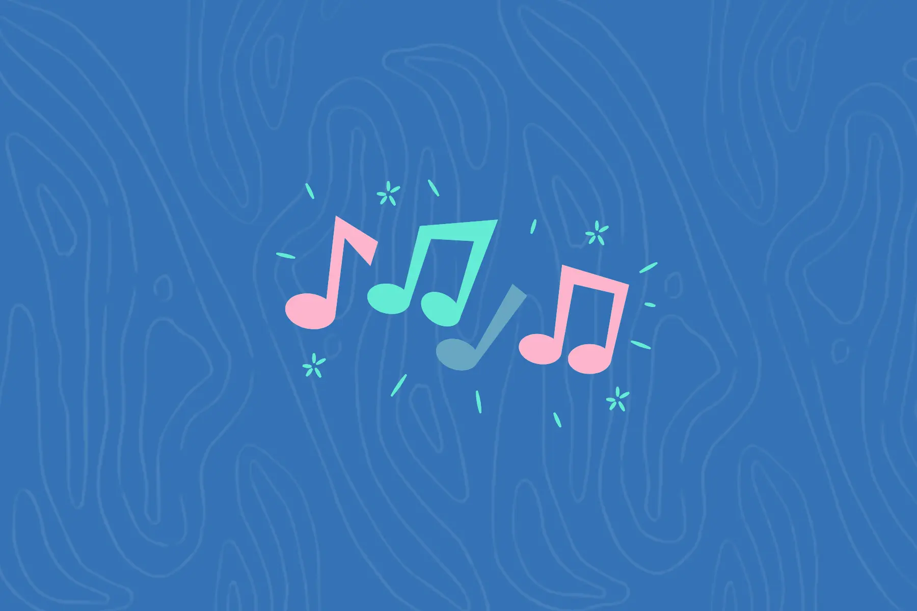 spalvoti muzikos garsai, muzika