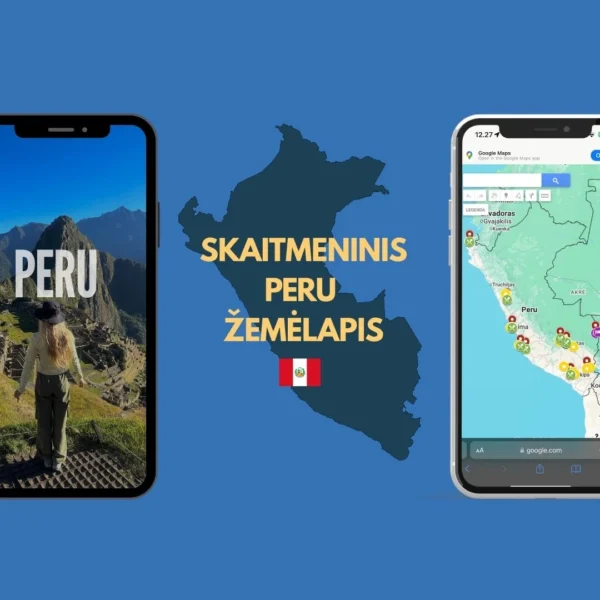 skaitmeninis peru žemėlapis