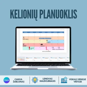 skaitmeninis kelionės planuoklis